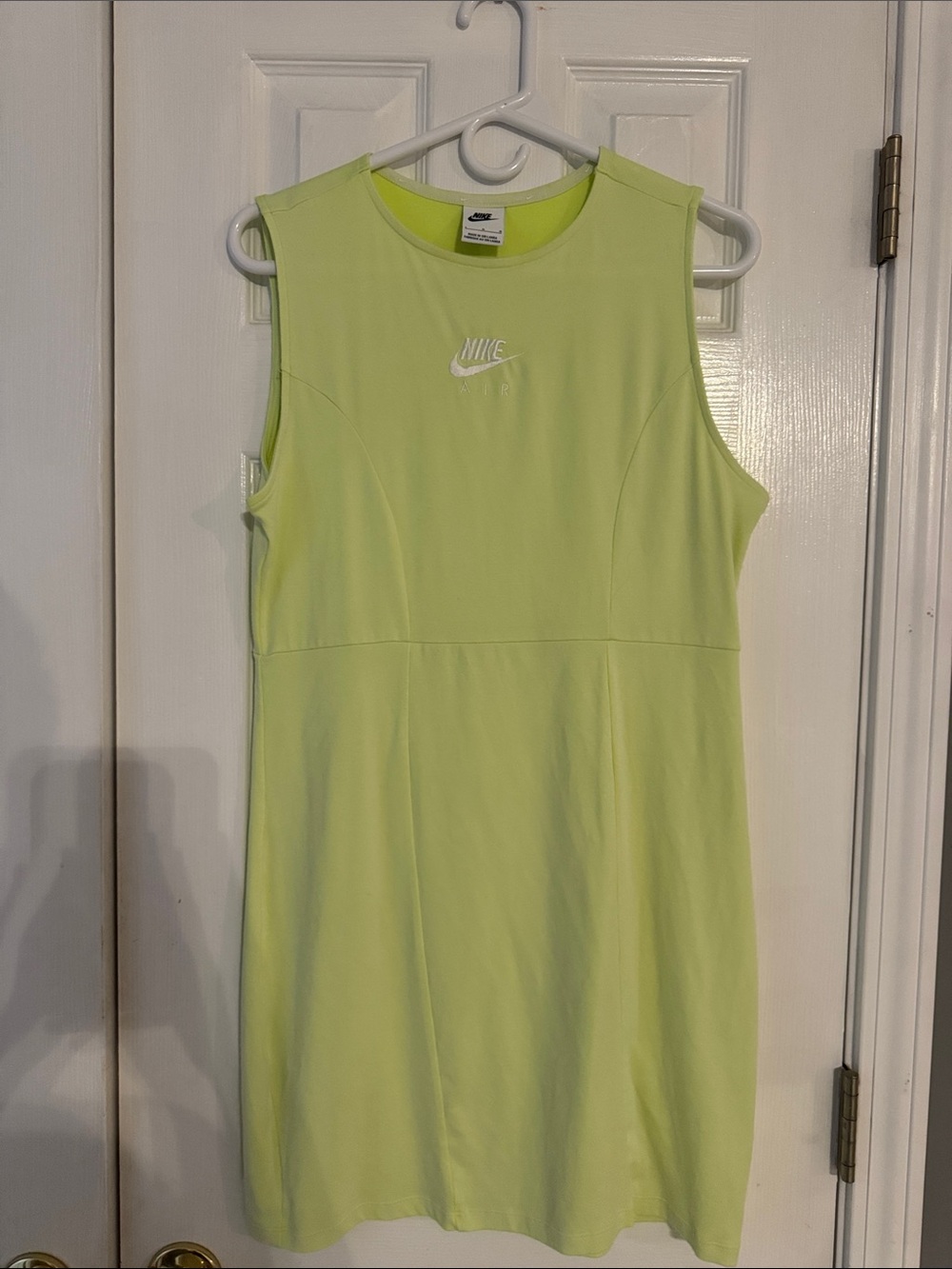 Nike Women's Sleeveless Sport Dress - Neon Lime